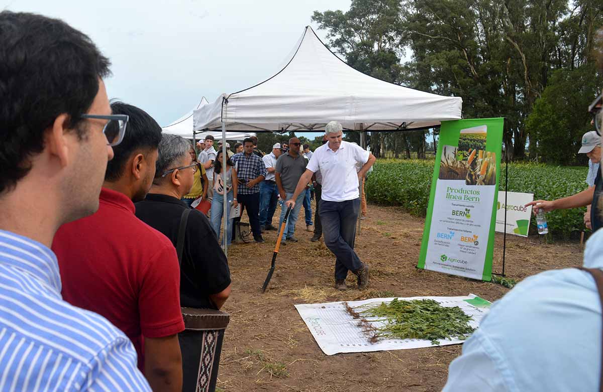 Soja tratada con polifenoles en el Encuentro de Venado Tuerto